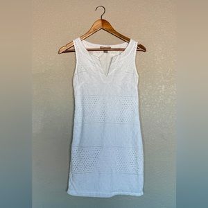 Banana Republic Factory Cotton Eyelet Mini Dress